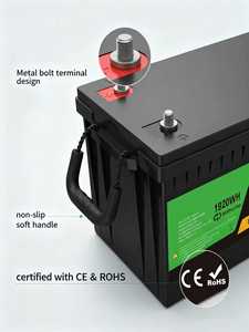 <strong>12</strong>.<strong>8V</strong> <strong>LiFePO4</strong> Lithium <strong>Battery</strong> 30Ah/100Ah/300Ah 4000 Cycles Portable Energy Storage <strong>Battery</strong> for Golf Cart-Operating Temp - Product Image 2