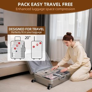 <span class=keywords><strong>Bolsas</strong></span> de Almacenamiento <span class=keywords><strong>al</strong></span> Vacío Amz <span class=keywords><strong>para</strong></span> Viaje con Bomba de Aire Eléctrica Inalámbrica, <span class=keywords><strong>Bolsas</strong></span> de Compresión <span class=keywords><strong>para</strong></span> Maletas, <span class=keywords><strong>Ropa</strong></span>, Ahorro de Espacio - Product Image 3