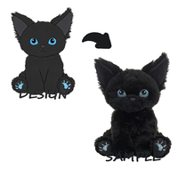 Peluche personnalisée haute fidélité, jouet en peluche sur mesure, livraison mondiale, plus de dix ans d'expérience