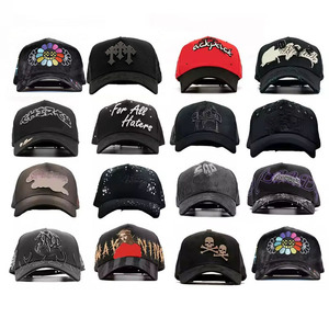 100% Neue Original Wildleder 3D-Stickerei Logo Gebogener Schirm 5-Panel Gorras Hüte g5 Dandy Hüte Mago NFC-Code Baseballkappen X Sad Boys - Product Image 1