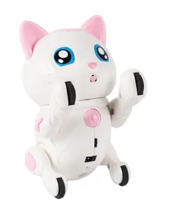 DF 2021 Mainan Robot Kucing Induktif Artificial Intelligence Cerdas Laris Terlaris Hewan Peliharaan Lucu Elektrik untuk Mainan Kucing Anak-anak