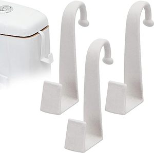 Potty Seat <strong>Hook</strong> No Drill No Screw Multi Use Toilet Seat Holder <strong>Over</strong> <strong>Door</strong> <strong>Hooks</strong> for Hanging Clothes Christmas - Product Image 6