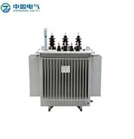 Transformateur triphasé immergé dans l'huile 100 kVA 220 V vers 110 V pour usage industriel