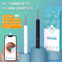 Cuillère à oreille pour endoscope visuel, cuillère à oreille visuelle, outil de sélection d'oreille pour endoscope intelligent haute définition