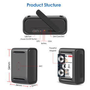 MiCODUS ML150 Dispositivo de seguimiento en tiempo real de mano a prueba de agua Localizador GPS para niños mayores Imán de rastreador GPS mini <span class=keywords><strong>personal</strong></span> - Product Image 2