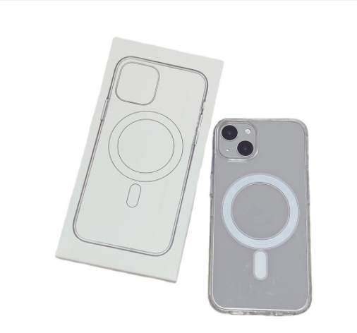 Прозрачный Магнитный чехол из ТПУ и поликарбоната для зарядки iPhone 12 Pro Max, акриловый чехол для iPhone 12 Pro