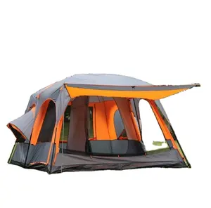 2023 vente chaude grande tente de Camping avec tente de Protection solaire tente familiale étanche pour Camping en plein air