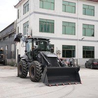 Chinesischer Hersteller ASV 420F 1,2 Tonnen Multifunktionaler Kleiner Neuer Kompakter Mini-Radlader mit Changchai Dieselmotor 0,3m3