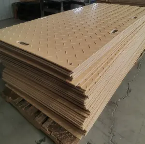Panneau de pavage temporaire léger et rapide antidérapant facile à construire fabricants vente en gros de tapis de protéation au sol