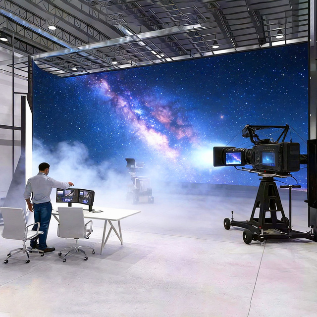 Indoor P4 Led Backdrop Panel Flexible Seamless Curved Led Video Wall Screen for Tv Studio or Stage Led Tv Screen Background
