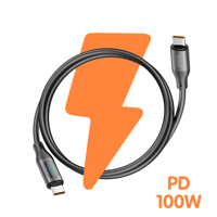 Cable de Datos USB4 Tipo C Budi, Cable de Carga Rápida PD100W, Transferencia de Datos USB-C 8K60Hz 40Gbps, 100W 5A 20Gbps 4K60Hz, Cable para Teléfono