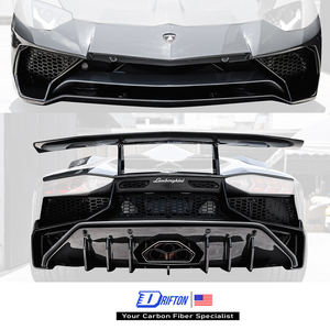 Kits de carrosserie SV pour Lamborghini Aventador LP700 LP740 LP750 2011-2021 Version en fibre de carbone sèche Haute qualité - Product Image 1
