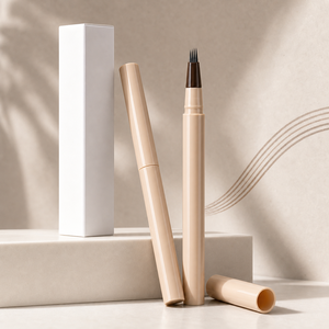 Crayon à sourcils vegan Lilywild à 4 pointes, imperméable, pour sourcils épars, effet microblading naturel, pour débutants - Product Image 5