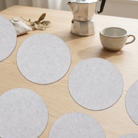 Filtres à café ronds professionnels écologiques en papier, en pâte de bois naturelle non blanchie, jetables, de qualité alimentaire