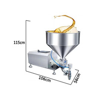 Les fabricants fournissent une machine de remplissage de pompe à came en acier inoxydable 304 machine de remplissage de sauce à la viande alimentaire en pâte visqueuse