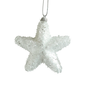 Coffret cadeau de Noël, emballage cadeau en mousse blanche, décorations suspendues, décorations pour sapin de Noël, boîte cadeau, étoile, cône - Product Image 5