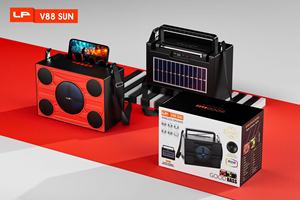 Trung Quốc Nhà máy giá rẻ giá năng lượng mặt trời loa LP-V88 mặt trời không dây loa ngoài trời <span class=keywords><strong>Bluetooth</strong></span> Đảng Loa - Product Image 6