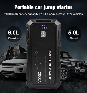 Gligle <strong>2026</strong> High-Power 12V 21000mAh 1000A Jump Starter Power Bank QC3.0 <strong>Portable</strong> Car <strong>Battery</strong> <strong>Booster</strong> LED Light For Cars Trucks - Product Image 6