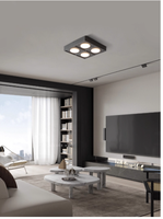 Downlight LED monté en surface LED Surface Light Éclairage intérieur LED Plafonnier Grille Lampes