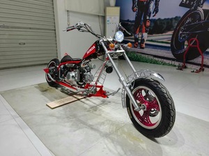 Haleixiaogou Vintage Little Harleya Monkey Bar 125cc, Motocicleta Deportiva Pequeña de Gasolina, >80km/h, China - Product Image 6