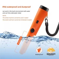Détecteur de métaux souterrains portable étanche MD970 en plastique pour la détection de pièces d'or, d'argent et de cuivre