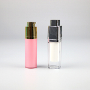 Flacone Airless in Plastica Personalizzato con Pompa Twist-lock per Cosmetici e Cura della Pelle: 15ml, 30ml, 100ml - Product Image 1