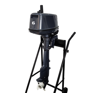 Moteur hors-bord YAKMAIN 6HP 2 temps haute performance, refroidissement par eau, pour bateau de pêche, directement de l'usine - Product Image 1