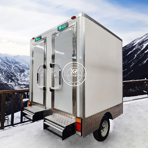 Cabine WC mobile de luxe préfabriquée pour extérieur, usage public, camping et événements (y compris mariages) - Product Image 4