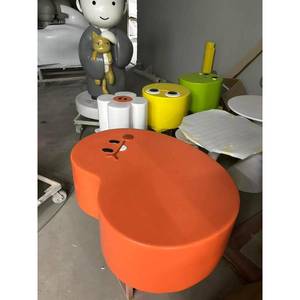 Sillas de Resina FRP de Tamaño Personalizado con Forma de Dibujos Animados para Jardín de Infancia y Parque Infantil al Aire Libre - Product Image 5