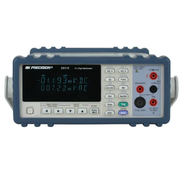 B&K PRECISION  BK2831E Bench Digital Multimeter, True RMS, 20A Ac Max, 20A Dc Max, 750V Ac Max