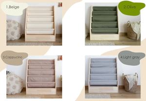 Estantería de juguete <span class=keywords><strong>Montessori</strong></span>, estantería de madera para niños pequeños, estantería para bebés, organizadores de juguetes <span class=keywords><strong>Montessori</strong></span> y almacenamiento con estantería - Product Image 5