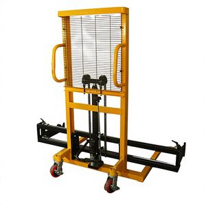 Apilador Hidráulico <span class=keywords><strong>Manual</strong></span> Móvil Industrial Personalizado, Carretilla Elevadora Pequeña, Plataforma de Transporte, Fabricación China - Product Image 3