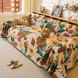 ชุดโซฟารวมทุกอย่างลายการ์ตูนสไตล์จีนแบบใหม่รวมทุกอย่างผ้าคลุมสี่ฤดูโซฟาผ้าสำหรับห้องประชุมฤดูหนาว - Product Image 4