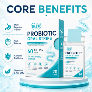 Tiras Orales Probióticas de Marca Privada con Lactobacillus para el Equilibrio Digestivo, de Rápido Disolución, Suministro OEM - Product Image 3