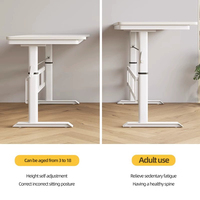 Table de bureau à domicile moderne en gros Table d'étude de bureau de jeu d'ordinateur pour la salle d'étude équipement de bureau pratique bureaux de bureau