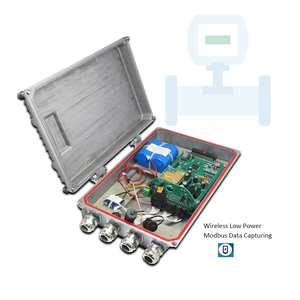 Capteur intelligent de niveau d'eau sans fil, faible consommation d'énergie, capture de données Modbus, enregistreur de données de température pour stations météo GPRS - Product Image 6