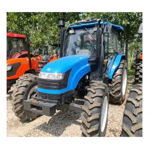 Venta directa de fábrica NEW Holland 90HP 4*4 equipos y herramientas agrícolas tractores usados a la venta