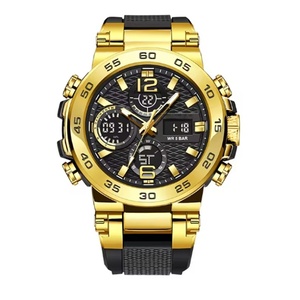 Montre sport numérique de luxe FOXBOX FB0033 pour homme, mode outdoor, analogique-numérique, bracelet en silicone, étanche 30M, chronographe - Product Image 6