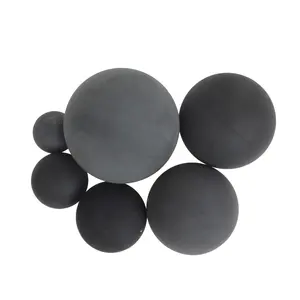 Werkslieferung kundendefinierte gummimude nahtlose gummibälle gummi- zu-metall-klebbare kugeln in verschiedenen größen oem shenzhen