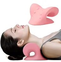목 긴장 두통 기복을 위한 사무실 & 가정 목 들것 베개 그리고 Trobing 자궁 경관 목 견인 장치
