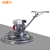 GZD OEM Talocheuse à béton pour routes, à essence haute performance, lisseuse de sols en béton
