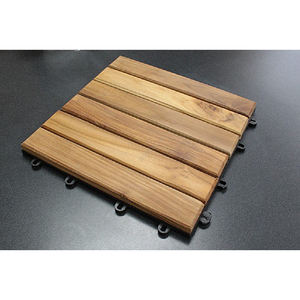 กระเบื้องไม้สัก12ชั้น300X300X19MM ทันสมัยได้รับการรับรองจาก FSC คุณภาพสูงกลางแจ้งกันน้ำขายดีรับการปรับแต่งได้ - Product Image 2