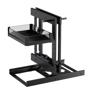 BETOCI L-Shape Pull-Out <b>Basket</b> Cold-Rolled Aluminum Alloy High Capacity Kitchen <b>Storage</b> Drawer - Product Image 5