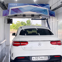Machine de lavage de voitures automatique en libre-service 24h/24, paiement par jeton, carte et code QR acceptés