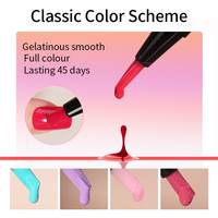 Stylo de Nail Art 3-en-1 : Kit de Vernis Gel UV Monophase Haute Performance, Non Toxique, Base, Couleur et Top Coat, Certifié HALAL, pour Salon de Manucure et Création DIY