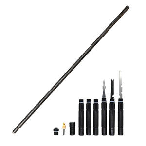 Bastón Táctico de Aleación de Aluminio G09 de 30 Pulgadas con Bloqueo Giratorio, Multifuncional, para Supervivencia al Aire Libre, Senderismo, Campamento y Defensa Personal - Product Image 1