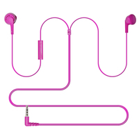 Écouteurs intra-auriculaires filaires portables 3,5 mm avec basses stéréo, réduction de bruit ENC, étanchéité IPX7, câble de 2 m, transducteur hybride et microphone pour le gaming et la musique