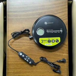 Reproductor de <span class=keywords><strong>CD</strong></span> portátil con antisaltos de 60 segundos, auriculares estéreo, incluye cable de entrada auxiliar y cable de alimentación USB de CA - Product Image 5