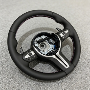 Volante in Pelle M all'Ingrosso Adatto per <span class=keywords><strong>BMW</strong></span> F30 F10 F15 <span class=keywords><strong>F36</strong></span> F01 F20 F22 F25 F31 F32 M3 M4 M5 E70 E71 E90 - Product Image 4