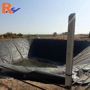 أغشية جيومبرانية من البولي إيثيلين عالي الكثافة ومنخفض الكثافة لخزانات مزارع الأسماك، خزان مياه بلاستيكي للبرك وتربية الأحياء المائية، بطانة بركة لمزارع الروبيان، بطانة بركة للزراعة الحيوية - Product Image 4